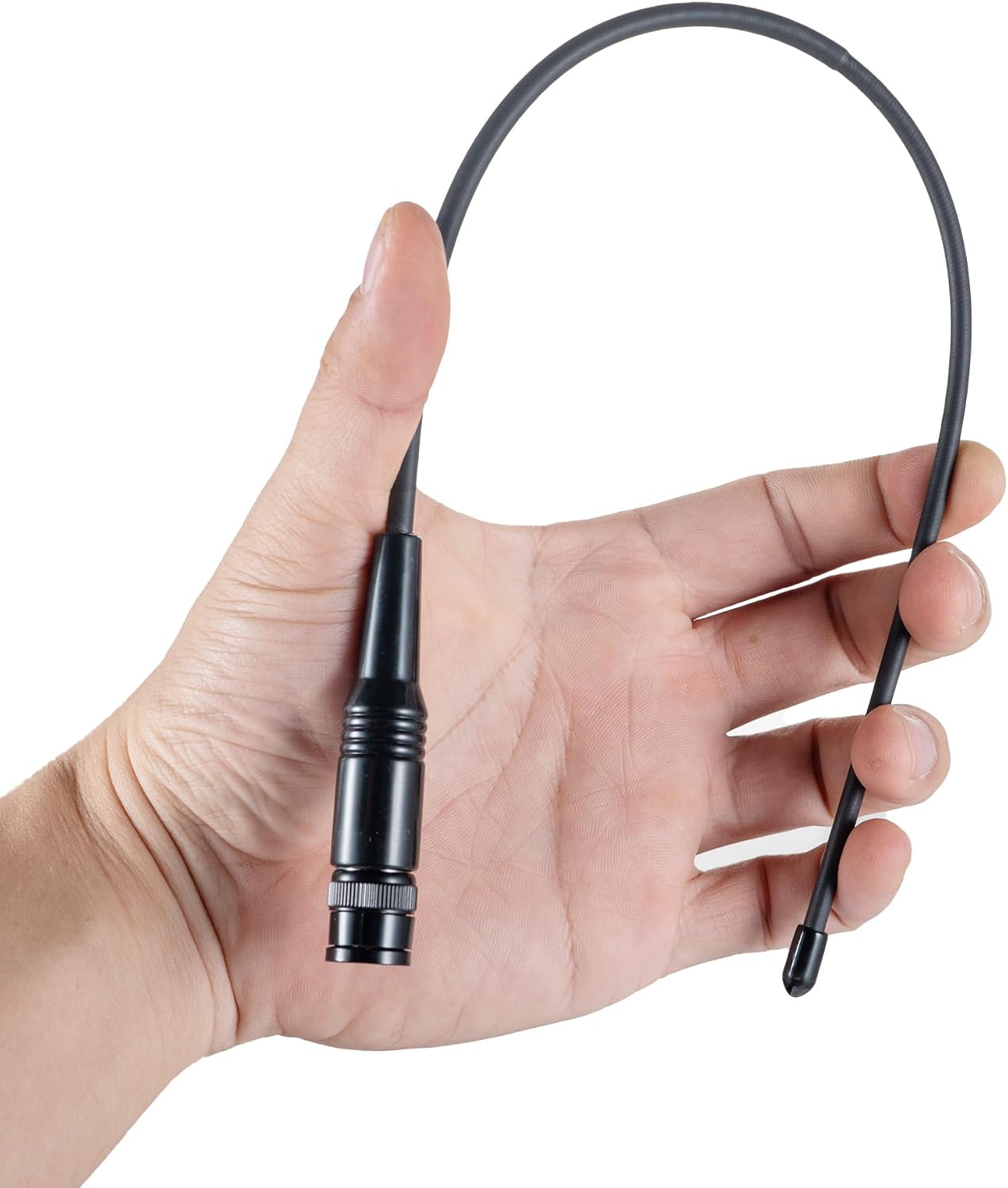 eifagur 136-174MHz 400-470MHz 2meter 70CM Vehicle Car Mobile Ham Radio GMRS Soft Whip Antenna, UHF VHF Magnetic Base