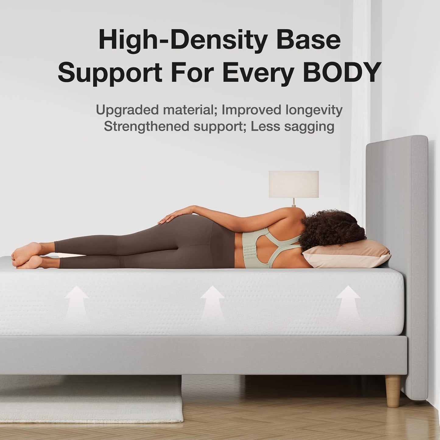 Novilla Full Mattress - 10 Inch Gel Memory Foam for Cool Sleep & Pressure Relief | CertiPUR-US Certified