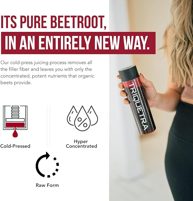 BioBeet® Max Strength Beet Root Juice Powder ??20:1 Concentrate, Each Serving Derived from 60,000 mg Organic Beetroot - Cold-Pressed, USA Grown ??Nitric Oxide, Circulation Support ??50 Servings