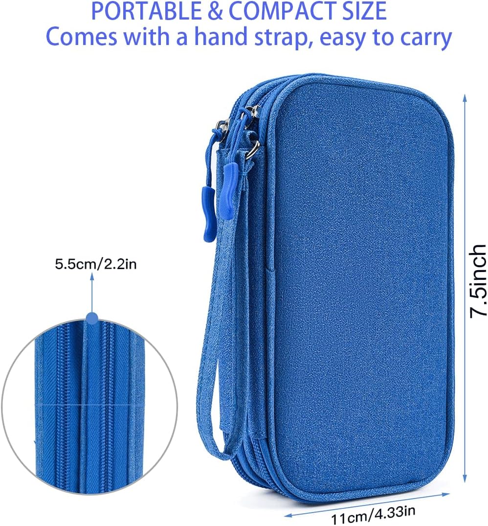 CAAORDKSO Cord Organizer Travel Cable Organizer Bag Tech Electronic Organizer Travel Case, Electronic Accessories Pouch