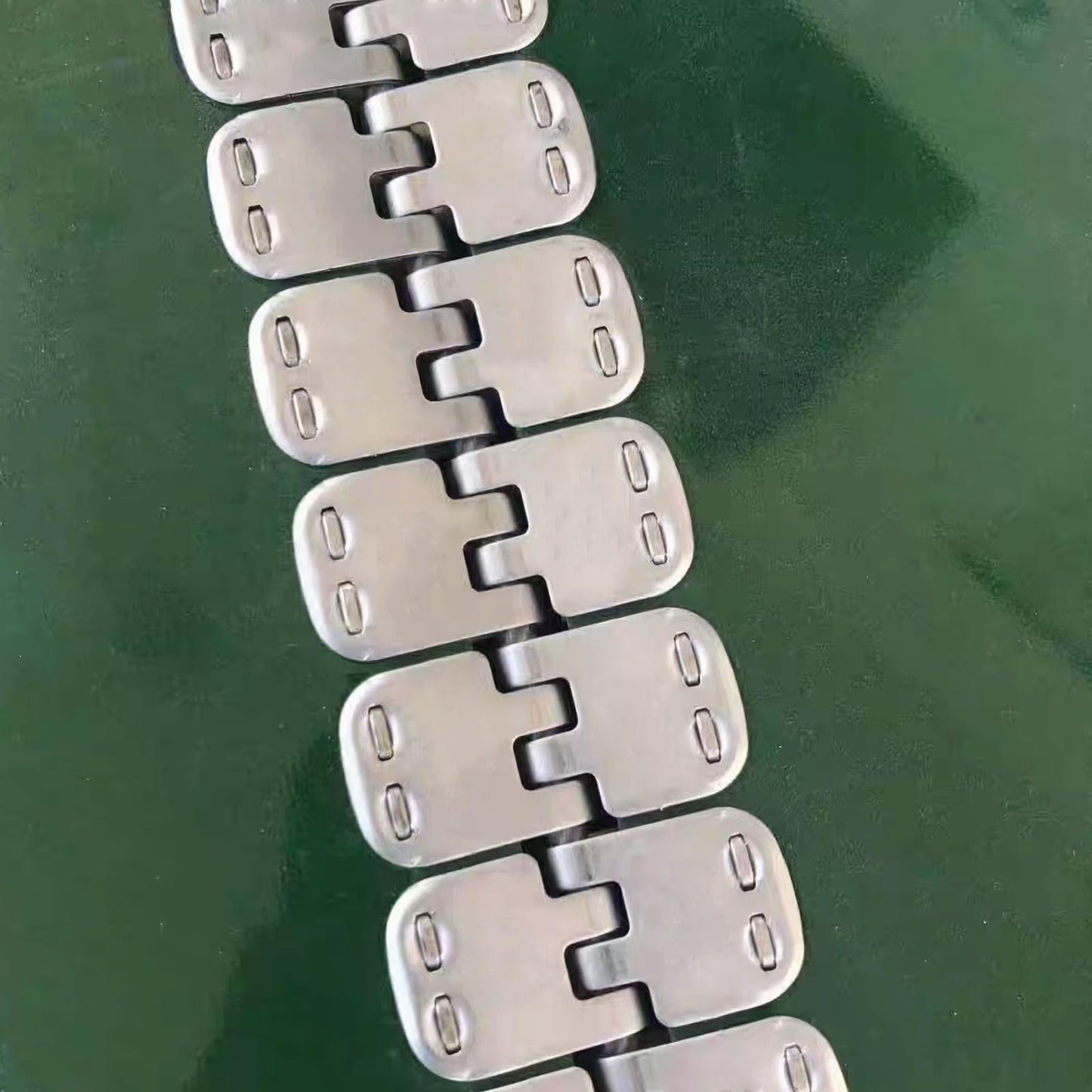 48'' Stainless Steel Conveyor Belt Fasteners Clips with 27.5'' Hinge Pin - for Industrial Conveyor Belt Staple Lacing, Suitable for Belt Thickness of 5-6mm - Split into 3 Equal Sections