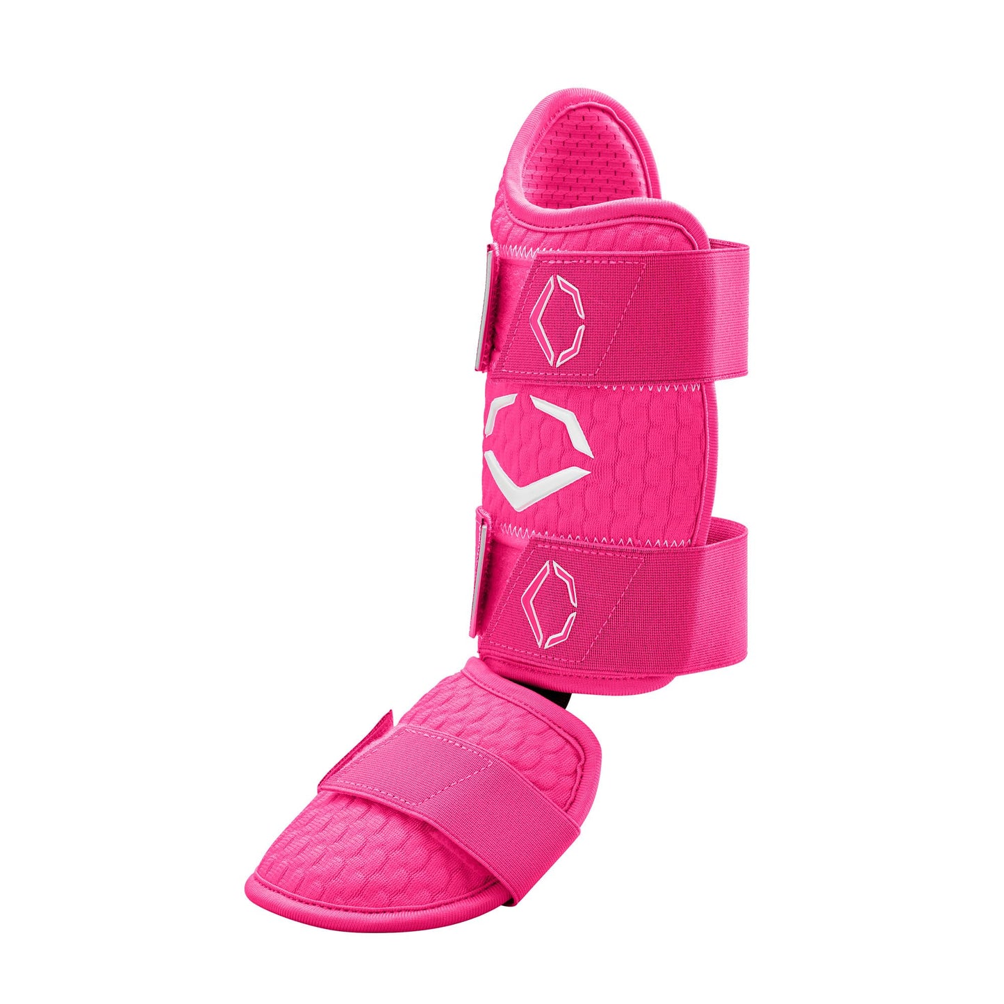 EvoShield Pro-SRZ 2.0 Batter's Leg Guard - Pink, Right-Handed Hitter