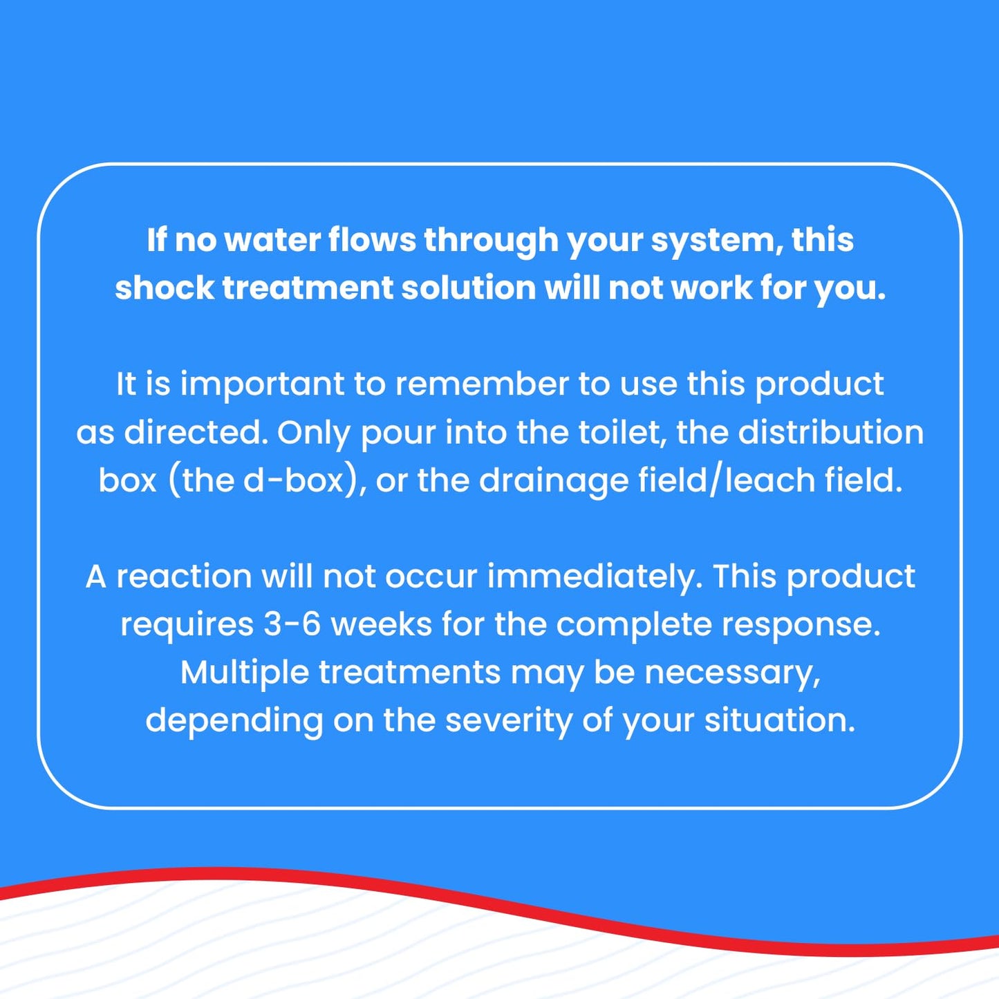 Septi-Flow Shock | Septic Drainfield Repair Solution, Clears Leach Fields, Dissolves Hardened Deadpan Soil, Complete Treatment, One Gallon - 128 Fl Oz (Pack of 4) - Drain Field Treatment