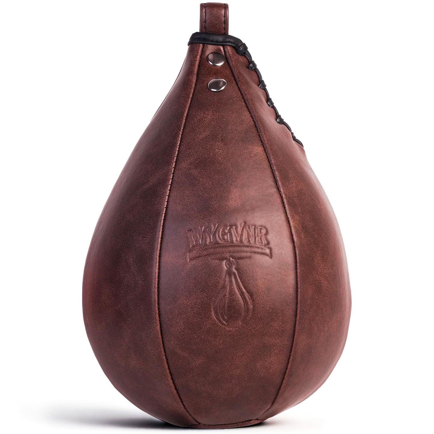 WYGVNR Speed Bag, Speed Punching Bag, Boxing Ball, Punching Dodge Striking Bag for Boxing Training Home Gym Sports Fitness, Brown