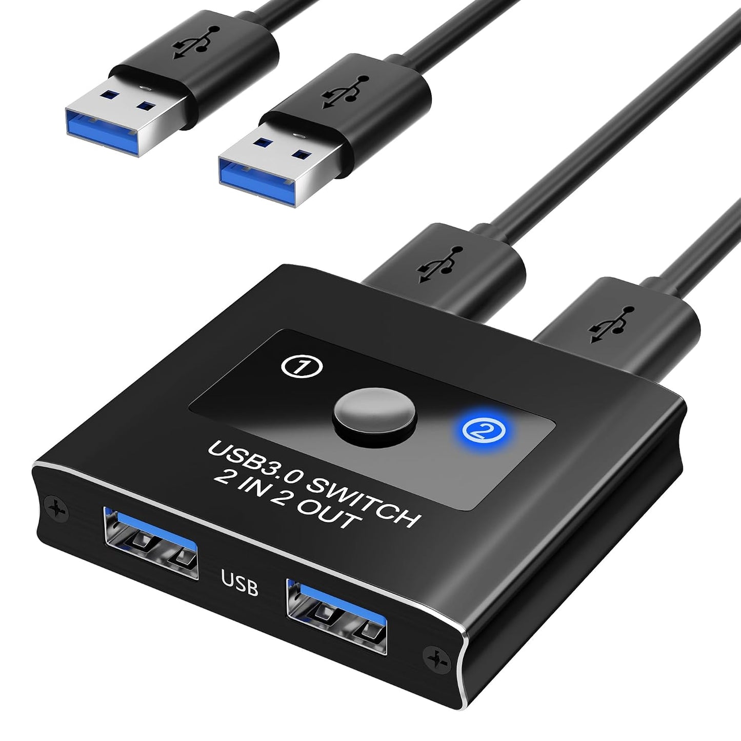 3.0 2 2 3.0 2 2 USB Switch, USB Switcher in Out, USB KVM Switch Selector, USB Switcher Computers Sharing Device