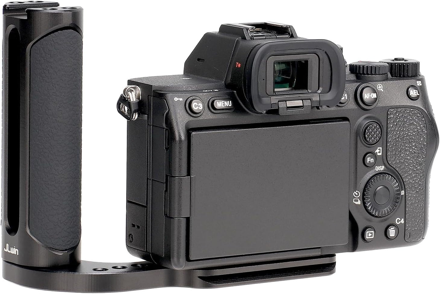 FOEASY Foto4easy Universal Camera Side Handle Grip with Arca Swiss Plate for Canon Nikon Sony Fujifilm DSLR Camera