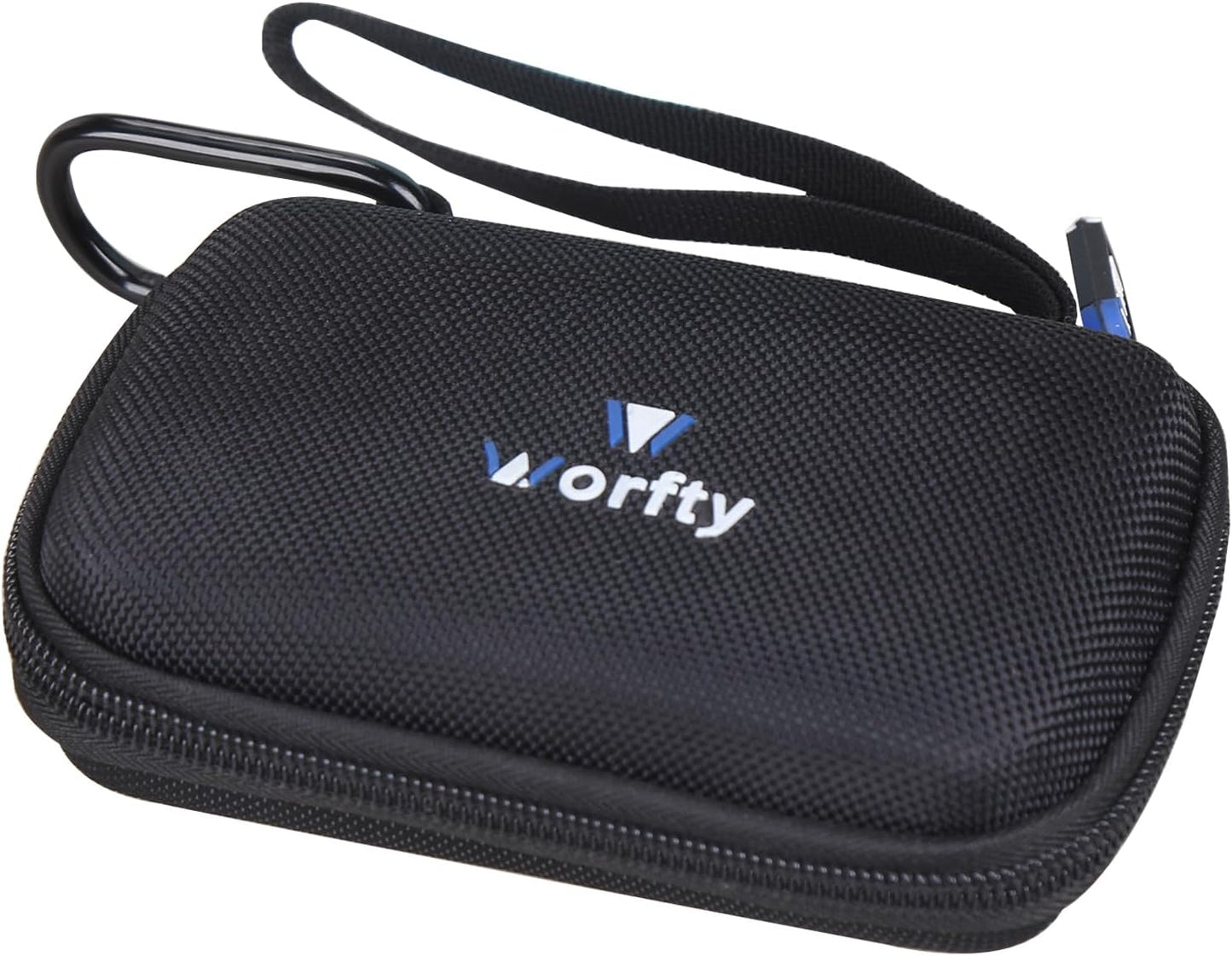 worfty JM21 13 MP3 Case for JadeAudio/FiiO Android Hi-Res Music Player - Travel Carrying Storage Bag (Black)