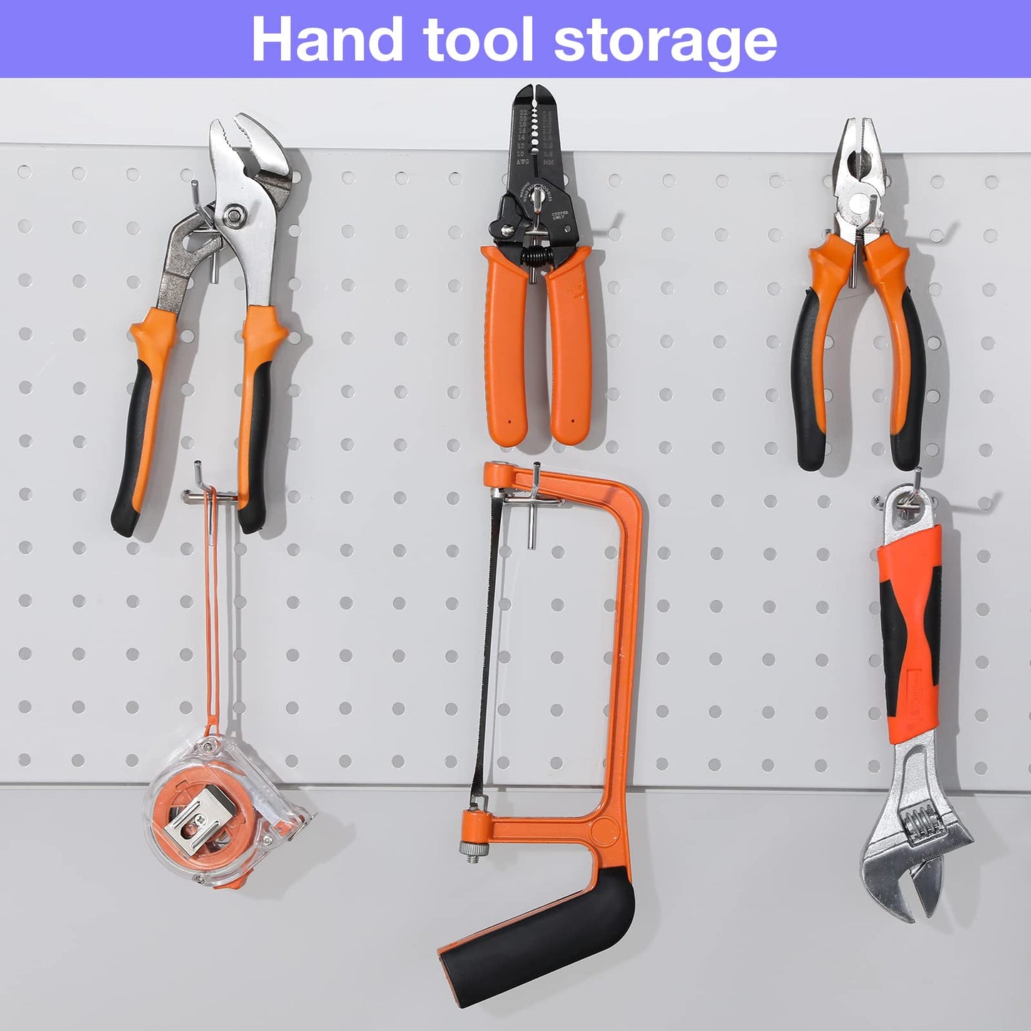 Moxweyeni 150 Pack Pegboard Hooks 3 Inch Metal Display Hooks Suitable for 1/8 Pegboard Accessories for Garage, Office, Kitchen, Store