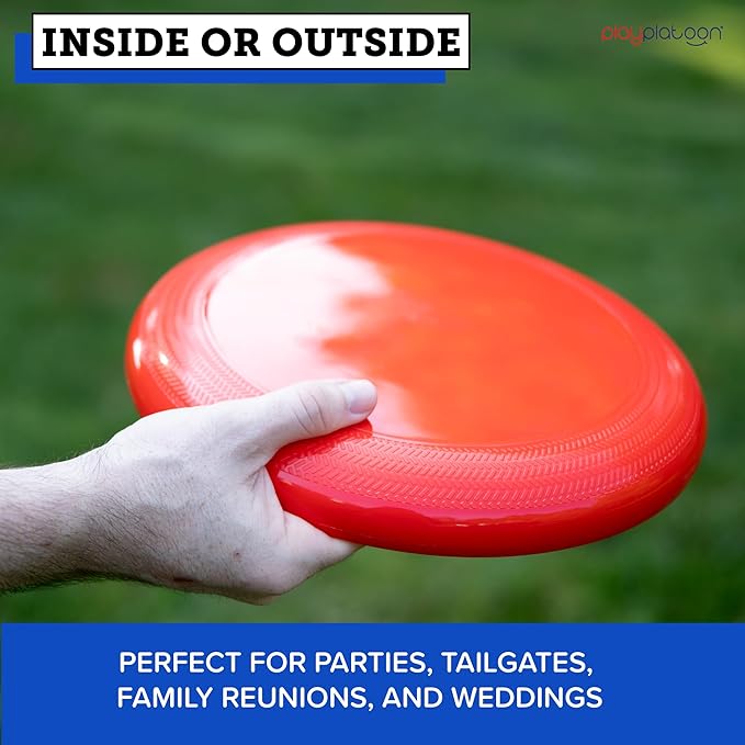 Play Platoon Bottle Jam Flying Disc Game for Teens & Adults to Play Outdoors - Fourth of July Yard Set Tailgate Party Game