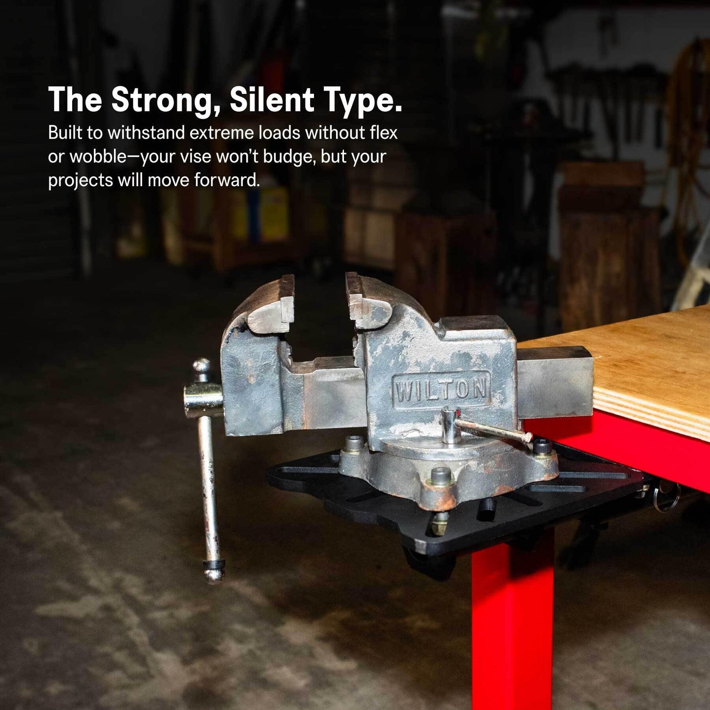 SST® Roto-Mount – 360° Rotating Bench Mount for Vises, Grinders & Notchers – Quick-Release Tool System – Grade 8 Hardware, DOM Tubing & Laser-Cut Steel – Weather & Corrosion Resistant