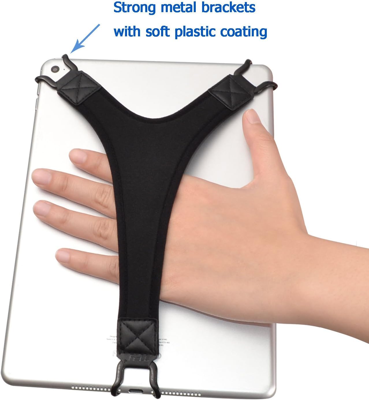 TFY 9.7Inch 10.1Inch 4 10.1Inch 10.1Inch 10.5 Security Hand Strap Holder Finger Grip for Tablets -Compatible with iPad