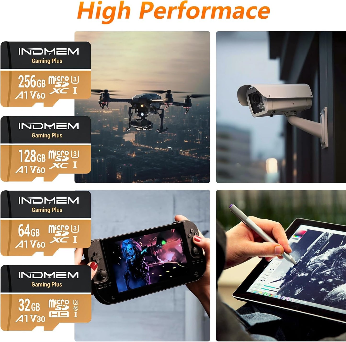 Cloudeck 32GB (90MB/s 25MB/s Devices1 +1 Micro SD Card High-Speed Performance Read, Write), Compatible with DSLR