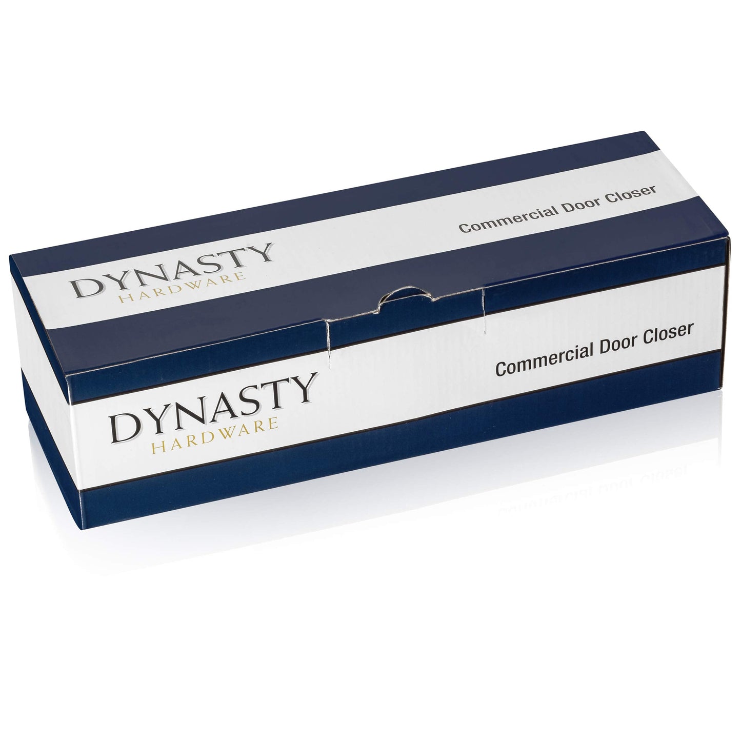 Dynasty Hardware Door Closer, Commercial Hydraulic Closer, Self-Closing, Spring Size 2, Surface Mount, Sprayed Duronotic Bronze, Series 2000