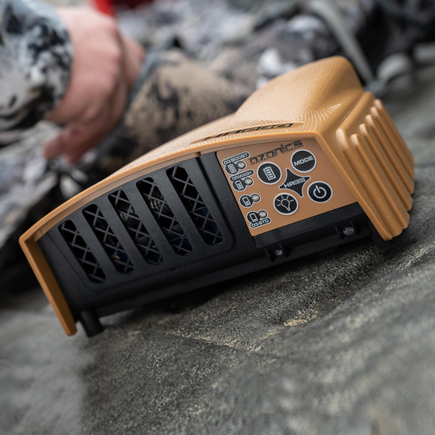 Ozonics HR230 Scent Eliminator | Ozone Generator for Hunting - Advanced Odor Control for Blinds, Stands - Includes Rechargeable Battery & Tree Mounting System - "Half a Million Hunters Can't Be Wrong"