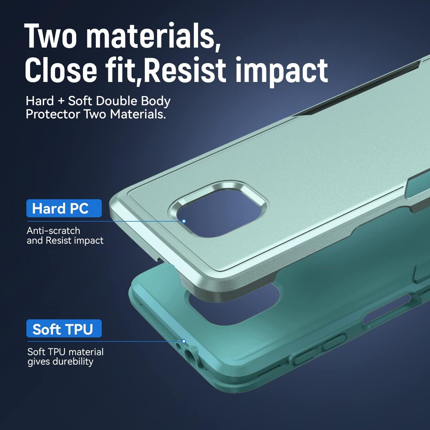 Asuwish 2021 21 5G XT2117-4 Phone Case for Moto G Power with Tempered Glass Screen Protector Cover and Slim Thin Hybrid