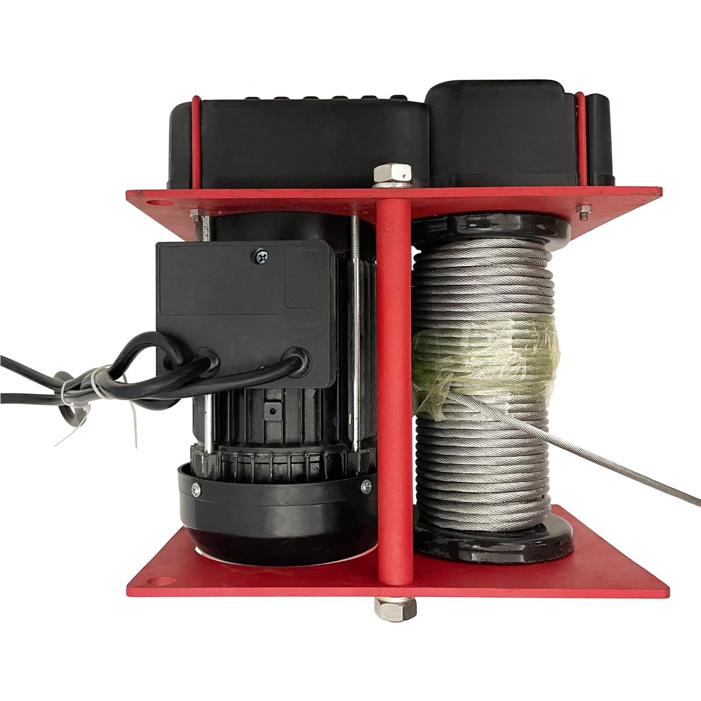 IntXanth Small Electric Hoist 220v 400-800kg Electric Winch Lift Hoist 30M Lift Height Lifting and Towing
