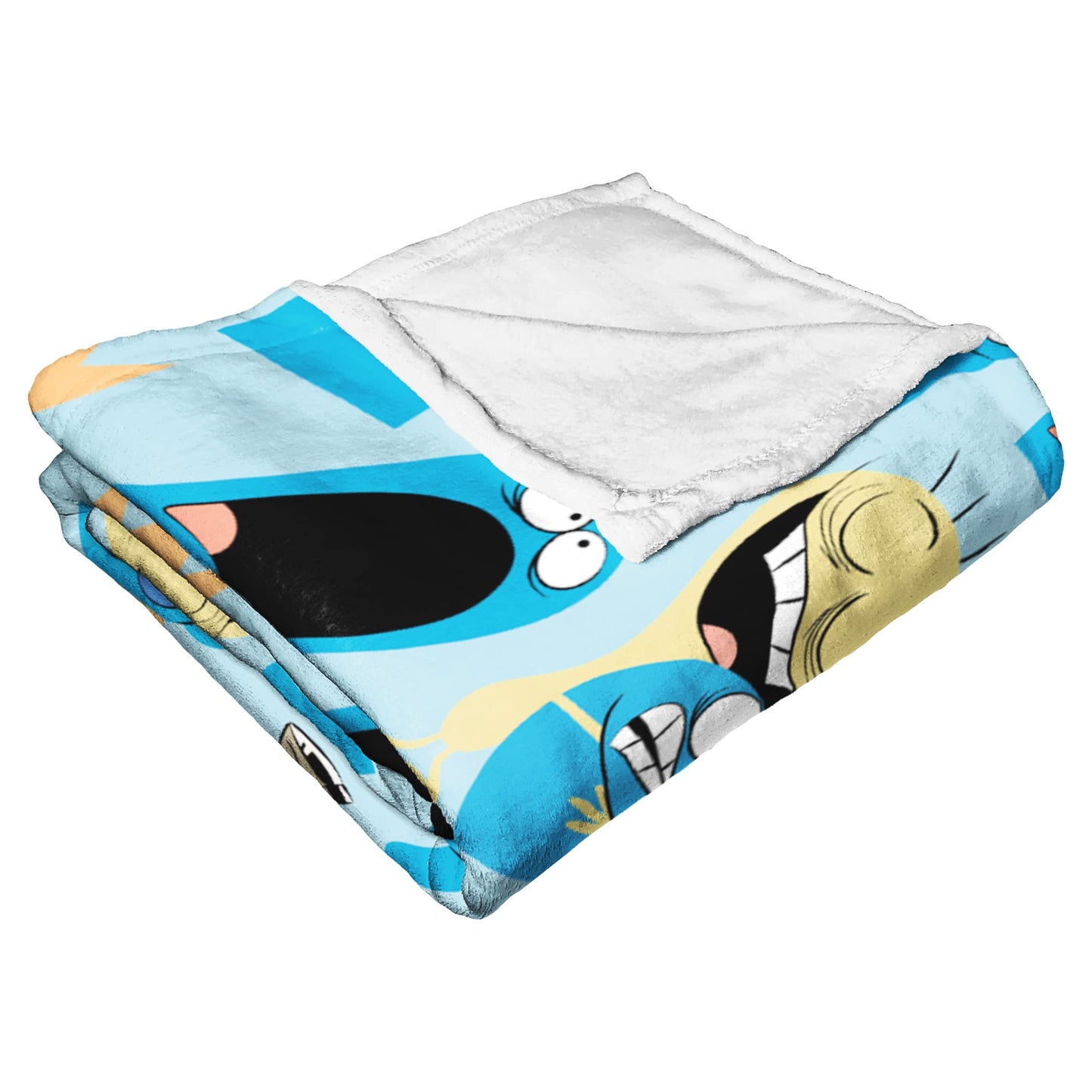 Northwest Cartoon Network - Foster's Home for Imaginary Friends Silk Touch Throw Blanket, 50" x 60", Best of Bloo