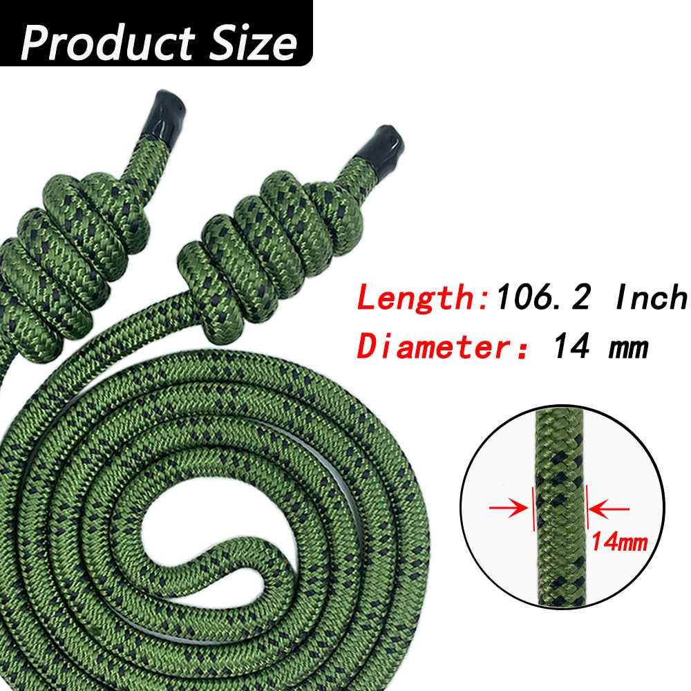 LOOEEL Flow Rope Exercise Jump Rope,High-Performance Portable Sports Rope,used for Aerobic Exercise,Adjustable Flow Skipping Ropes Suitable for Beginners Both Indoors and Outdoors.