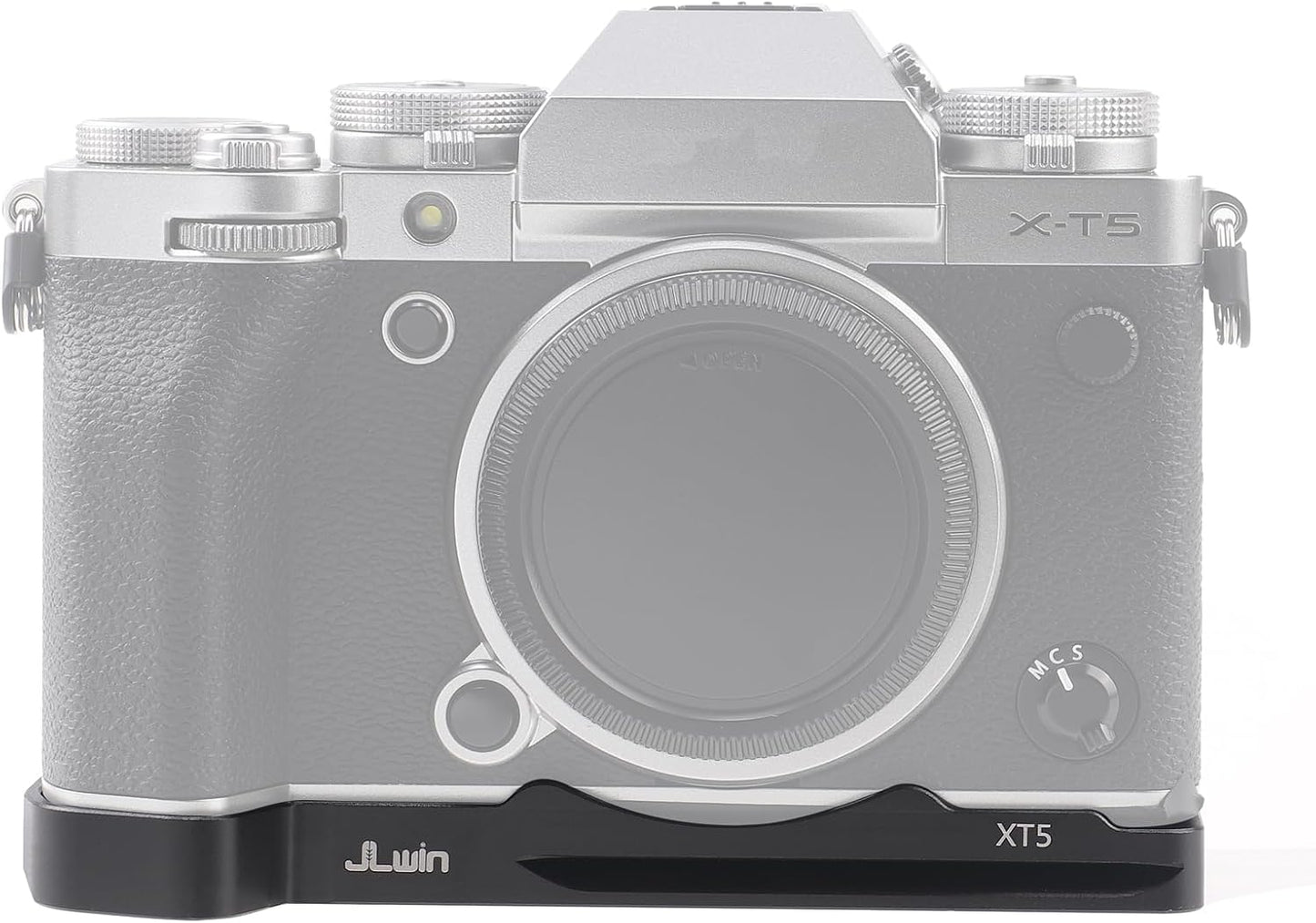 FocusFoto X-T5 Quick Release Baseplate QR Plate Mount for Fujifilm Fuji Mirrorless Camera, Compatible with Arca-Swiss
