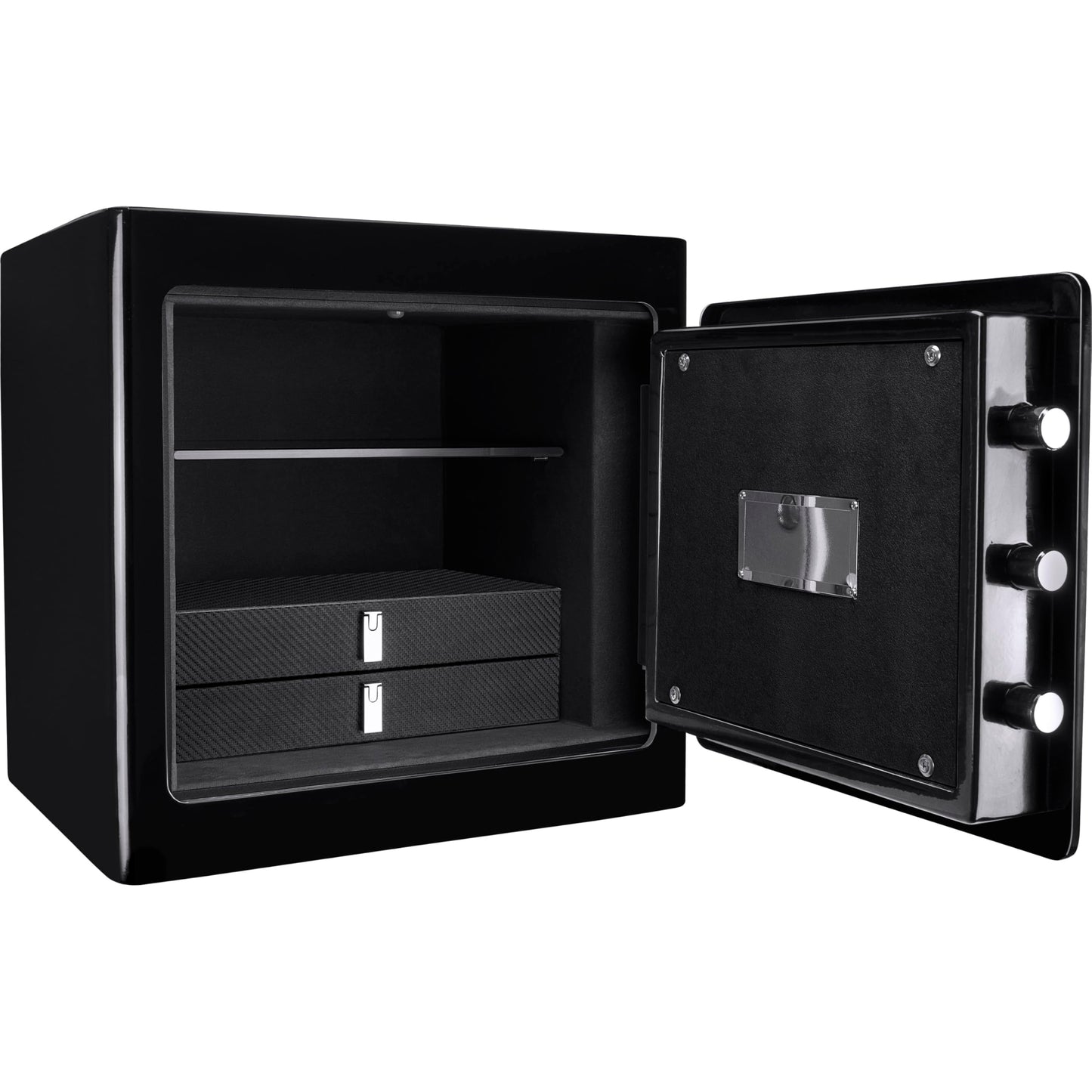 Barska Digital Keypad Fireproof Jewelry Safe 1.01 Cubic Ft, One Size, Black AX13106