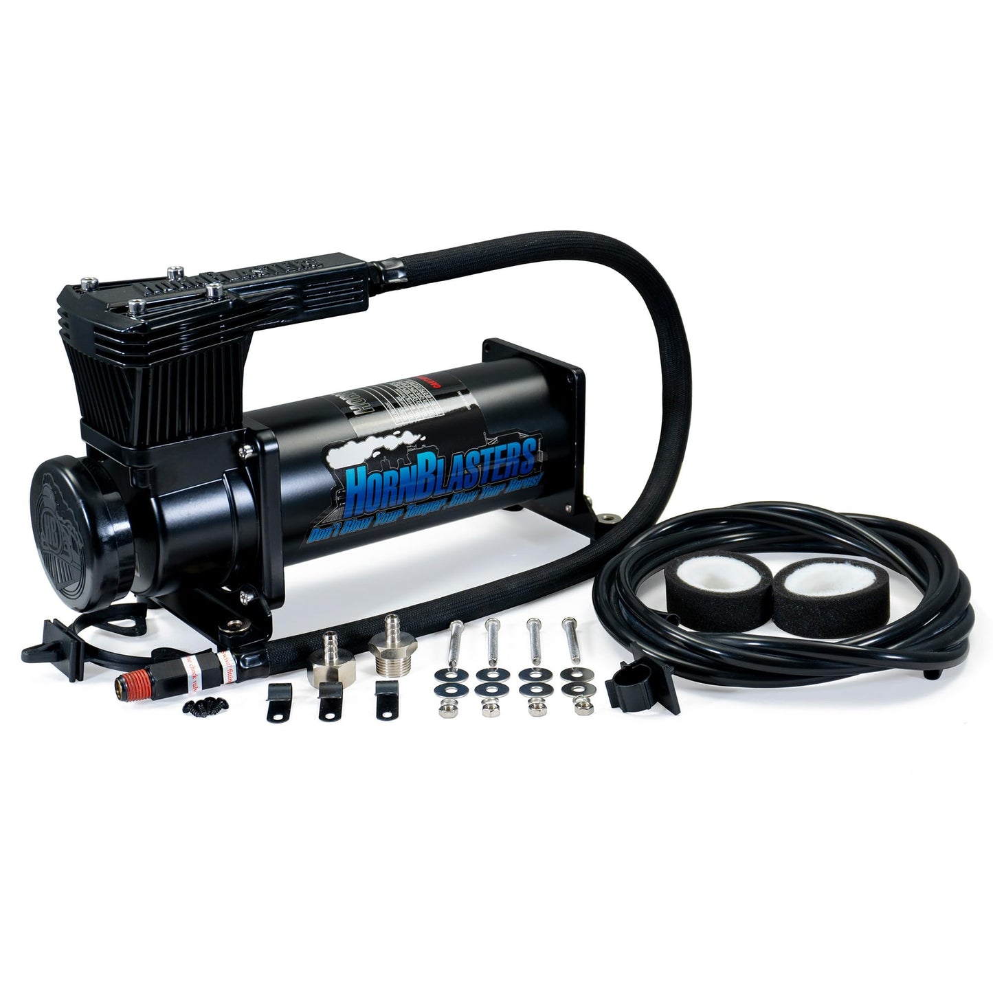 HornBlasters 1NM Stealth Black Air Compressor
