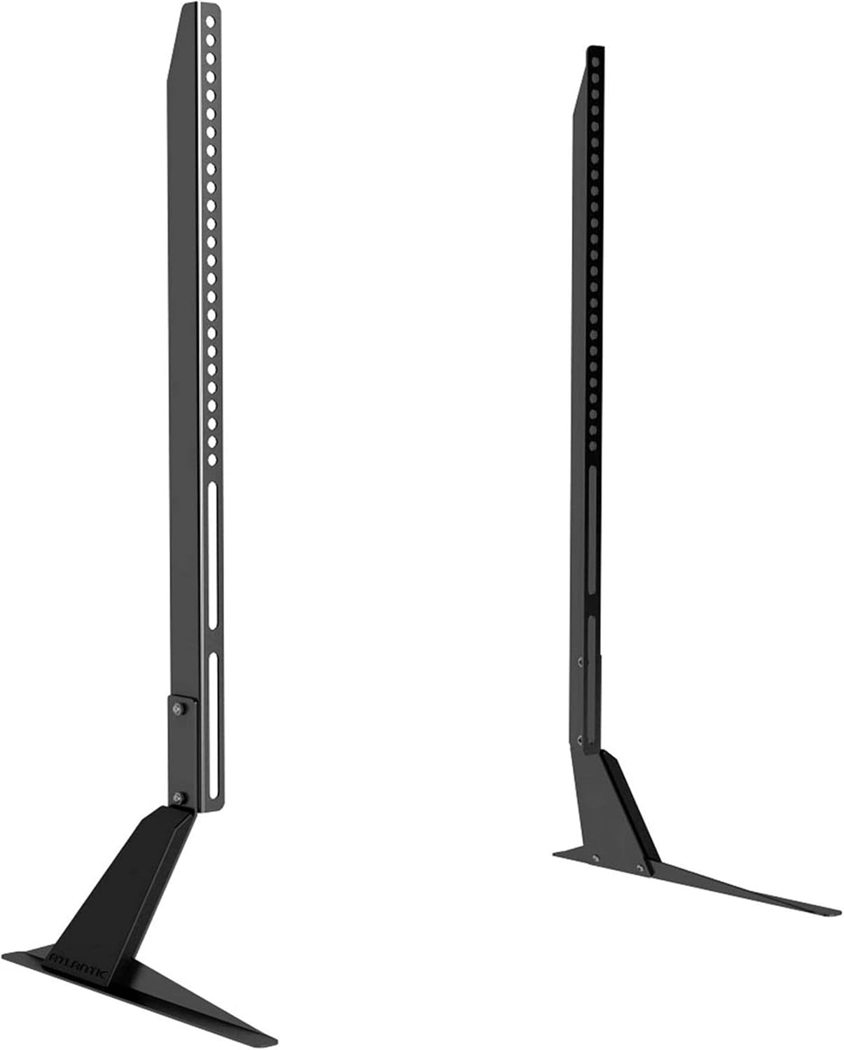 Atlantic 42" 66 lbs, 63607103 Table Top TV Stand - Universal Adjustable Table Top TV Stand, Adjust Height, Base Mount