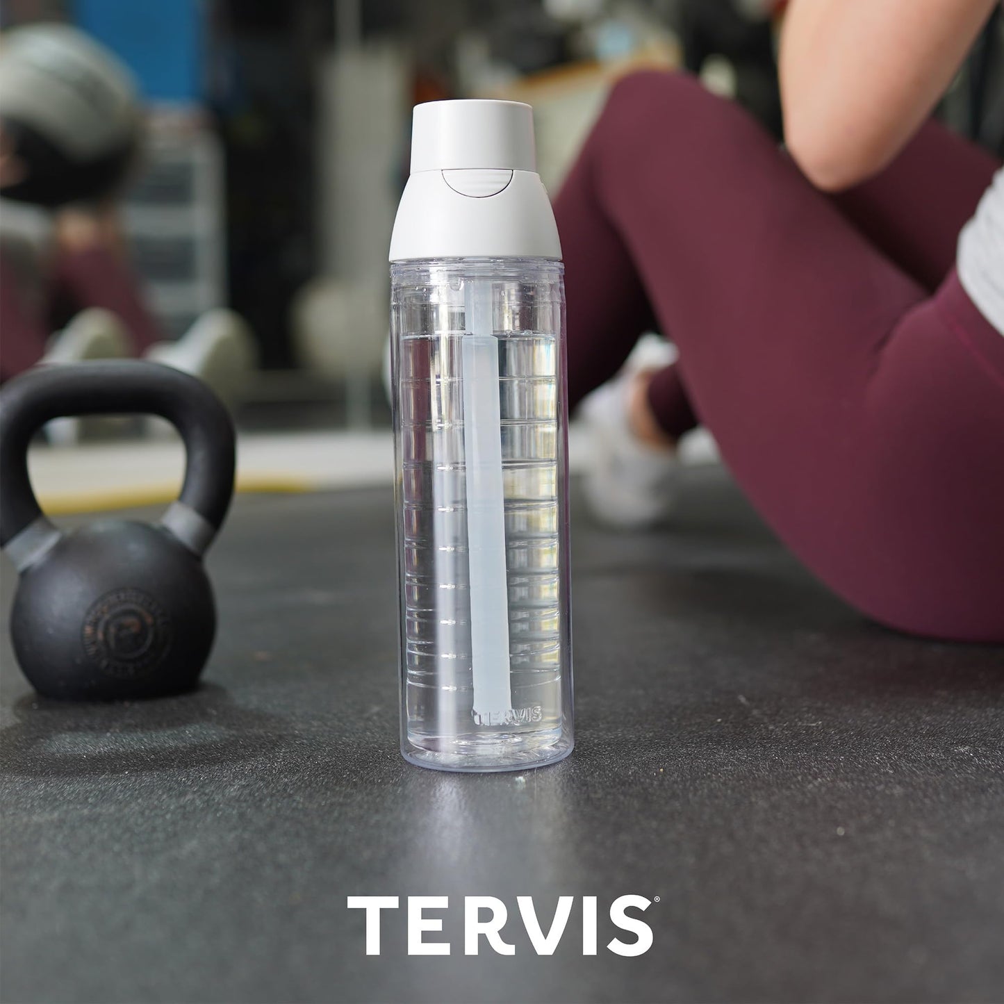 Tervis Etta Vee Garden Glory Made in USA Double Walled Insulated Tumbler Travel Cup Keeps Drinks Cold & Hot, 24oz Venture Lite Water Bottle, Classic