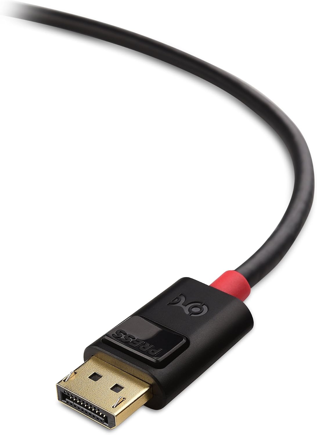 4K 10ft, Cable Matters Unidirectional DisplayPort to HDMI Cable - Gold-Plated DP to HDMI Cable, Display Port