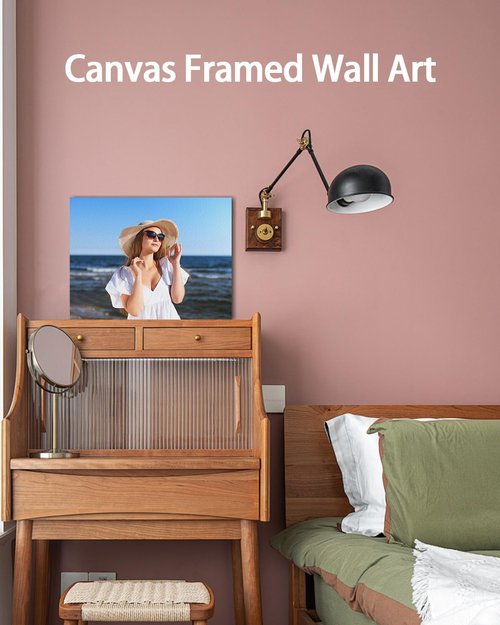 AbcCustomize Canvas Prints - Personalized Photo Art for Home Decor | Fast Next Day Shipping