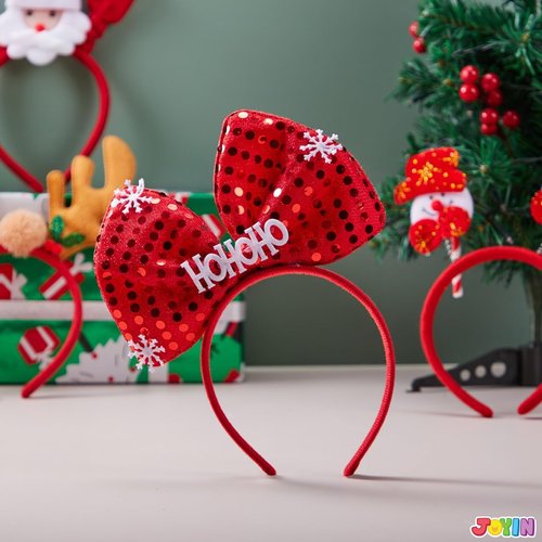 JOYIN 14 PCS Christmas Headbands - Festive Designs for Holiday Parties | One Size Fits All