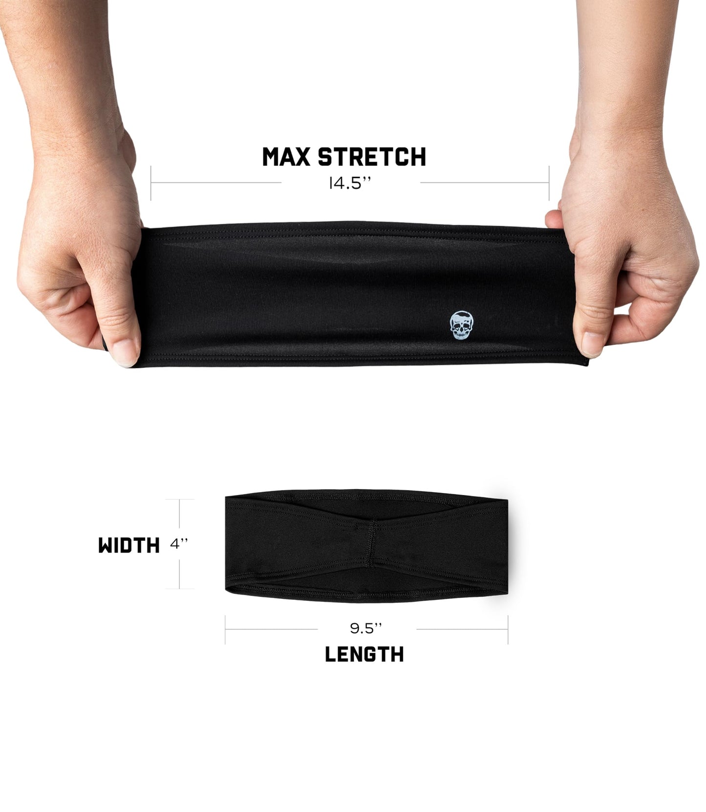 Gymreapers Workout Headbands for Men & Women-Comfortable Sweat Absorbing Band to Keep Hair Back During Running Sports Gym Cycling and Outdoor Activities