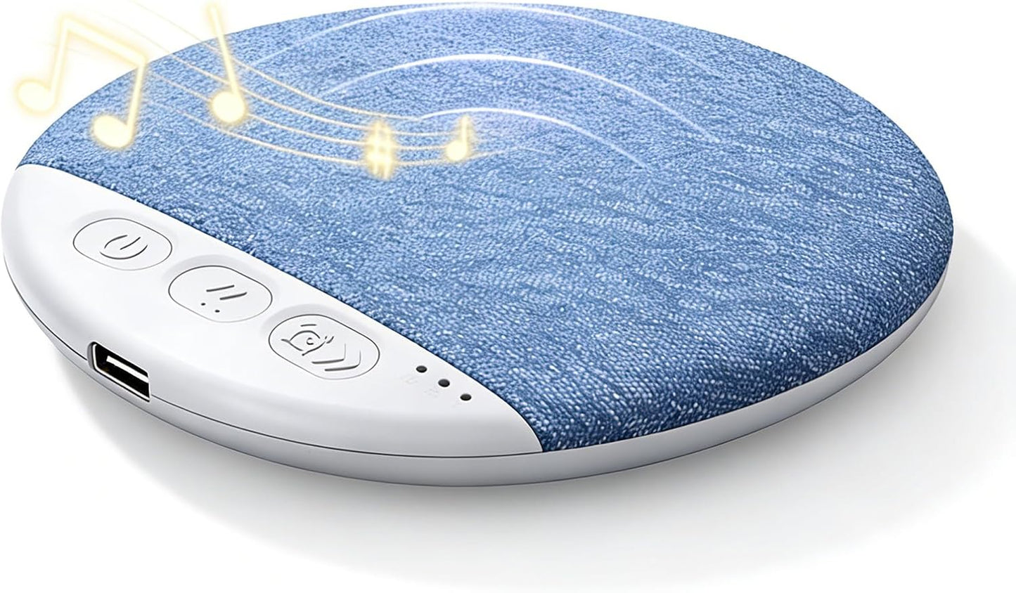 Generic 2 Pack S1 (Blue*1) Bluetooth Pillow Speaker for Sleeping, Ultra-Thin Bluetooth Pillow Speaker with White Noise