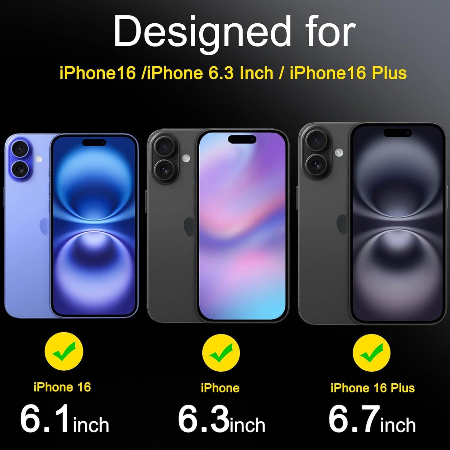 6 Pack 17 16 16 17 Ferilinso Camera Lens Protector for iPhone / iPhone / iPhone Plus [Phone Case Friendly], Accessories