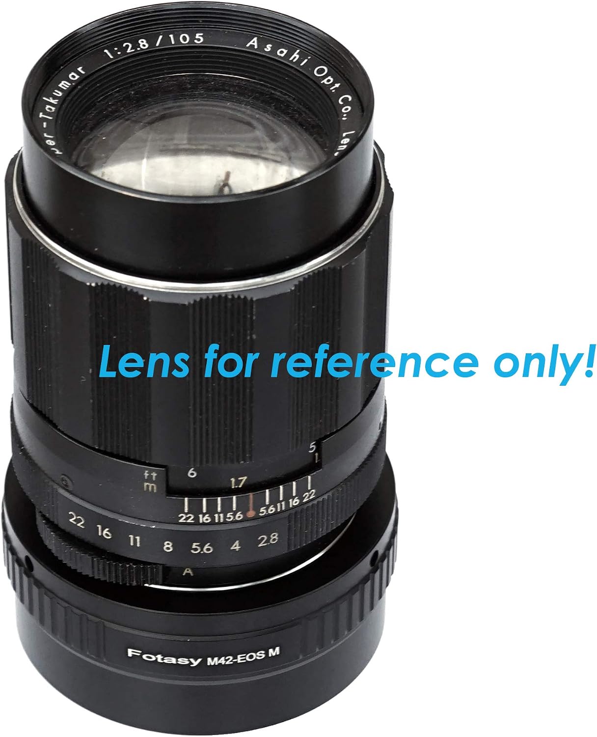 Fotasy M42 M42 M42 M1 M2 M3 M5 M6 M6 M10 M50 M100 M200 Adjustable Lens to Cannon EF-M Mount Adapter, EFM, EOS M