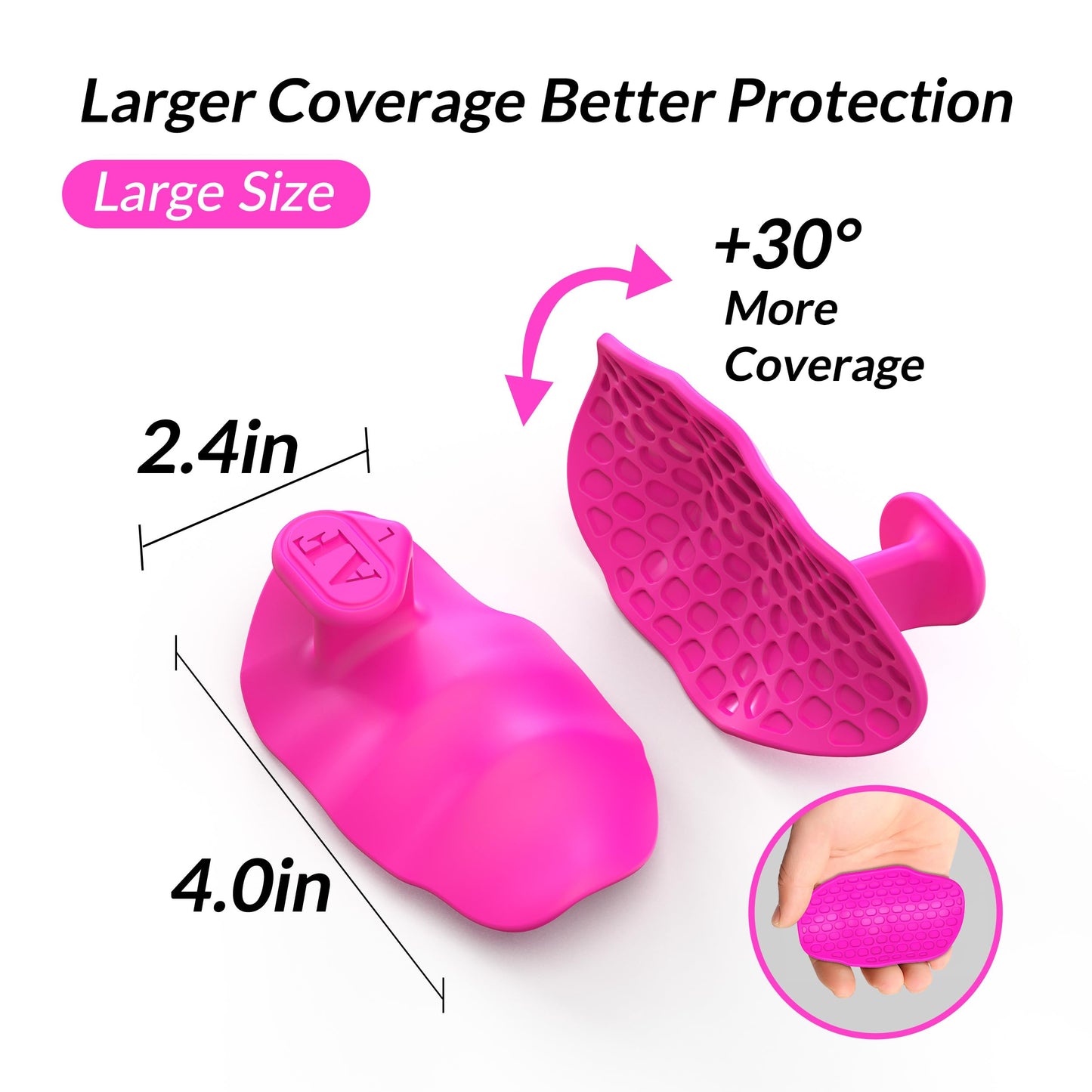 NiuMid Anti-Slip Workout Grips - Enlarged Ergonomic Rubber Hand Protector Gloves for Weight Lifting, Pull-Ups, Gym Training and Exercise, for Men and Women