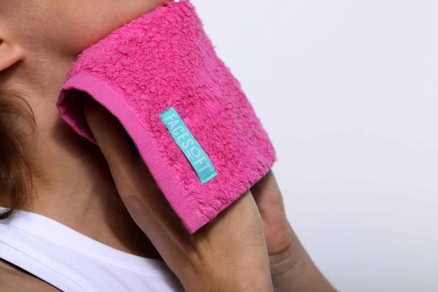 FACESOFT Eco Friendly Mini Gym Towels Accessories for Working Out - Sweat Towels for Gym, Fitness, Sports - Soft & Absorbent Cotton - No Synthetic Microfibers or Plastics - 3 Piece Exercise Towel Set