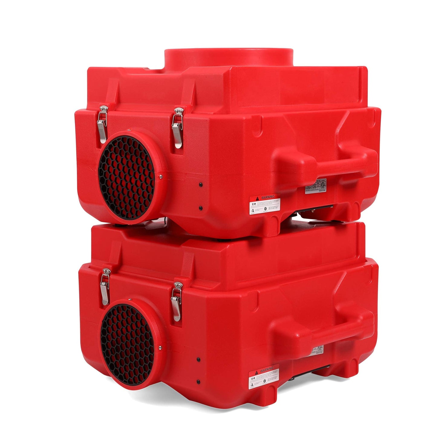 MOUNTO HEPA500 Commercial 500cfm Air Purifier Hepa Air Scrubber Negative Air Machine Roto-Molded (Red)