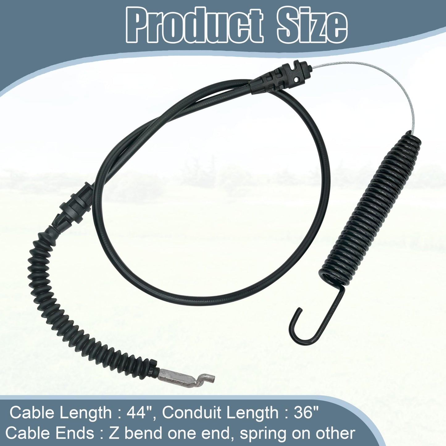 ZHNsaty 946-04802A PTO Cable Rider 746-04802A Fits MTD Troy-Bilt Cub-Cadet Craftsman Lawn Mower