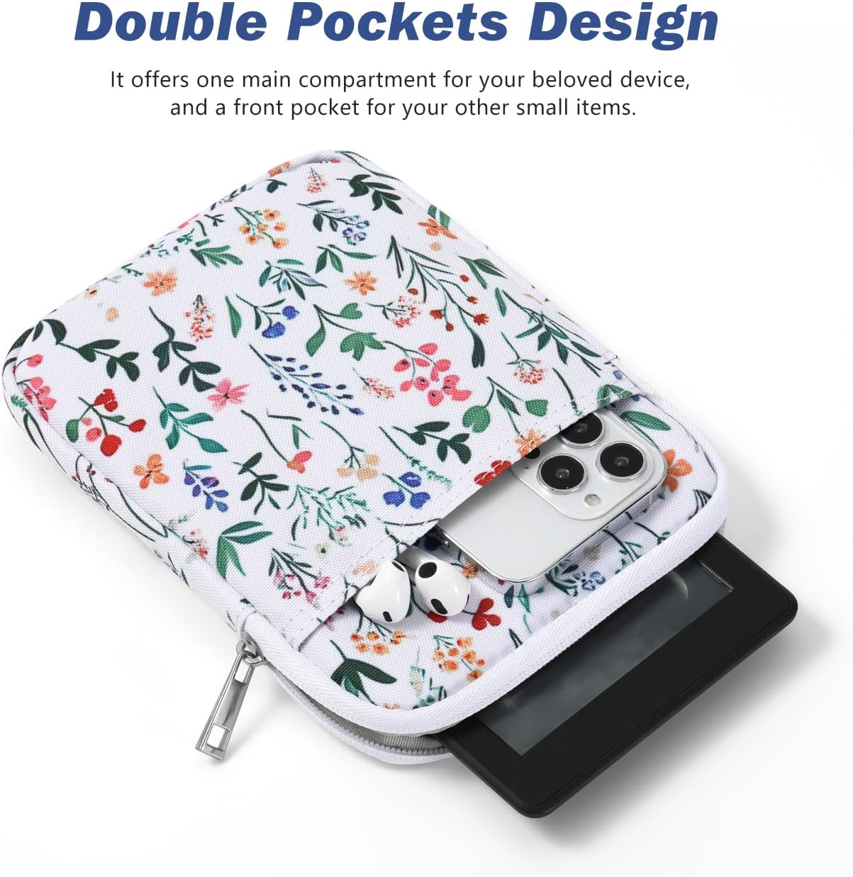 Dadanism 6-7 Inch 7" 2024 6" Universal Padded Sleeve for Colorsoft Signature Edition eReader and eReader Book