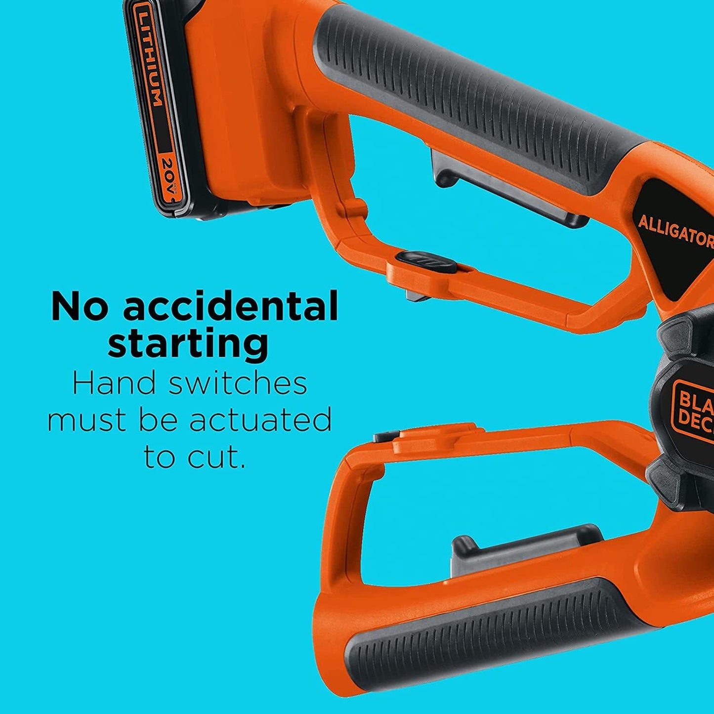 BLACK+DECKER 20V MAX* Garden Loppers Cordless Chainsaw, Loppers for Tree Trimming Heavy Duty (LLP120)