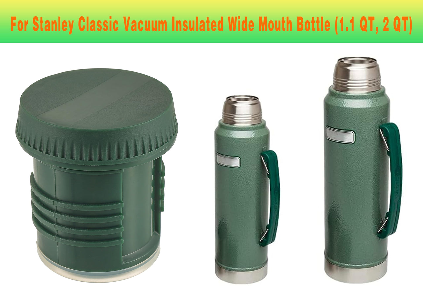 Replacement thermos stopper for Classic Vacuum Insulated Jars (1.1 QT, 2 QT)