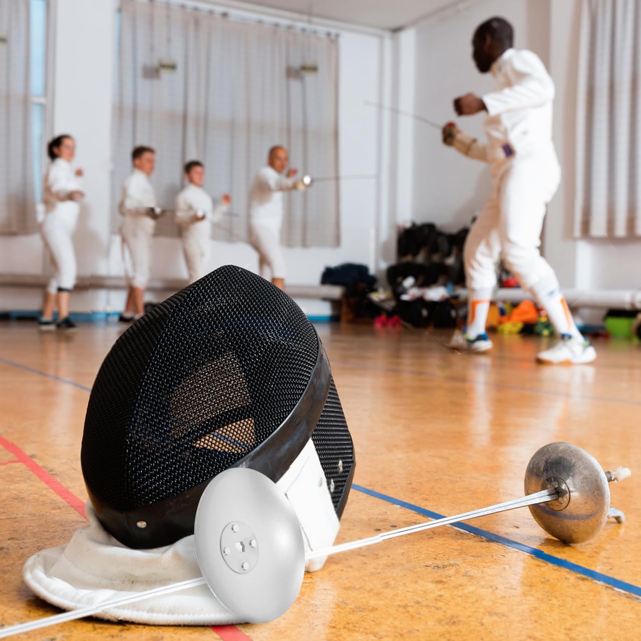 Gogogmee Fencing Hand Guard 4.13In Lightweight Sword Handguard Protective Plate for Training and Competition Foil Saber Hands Guard