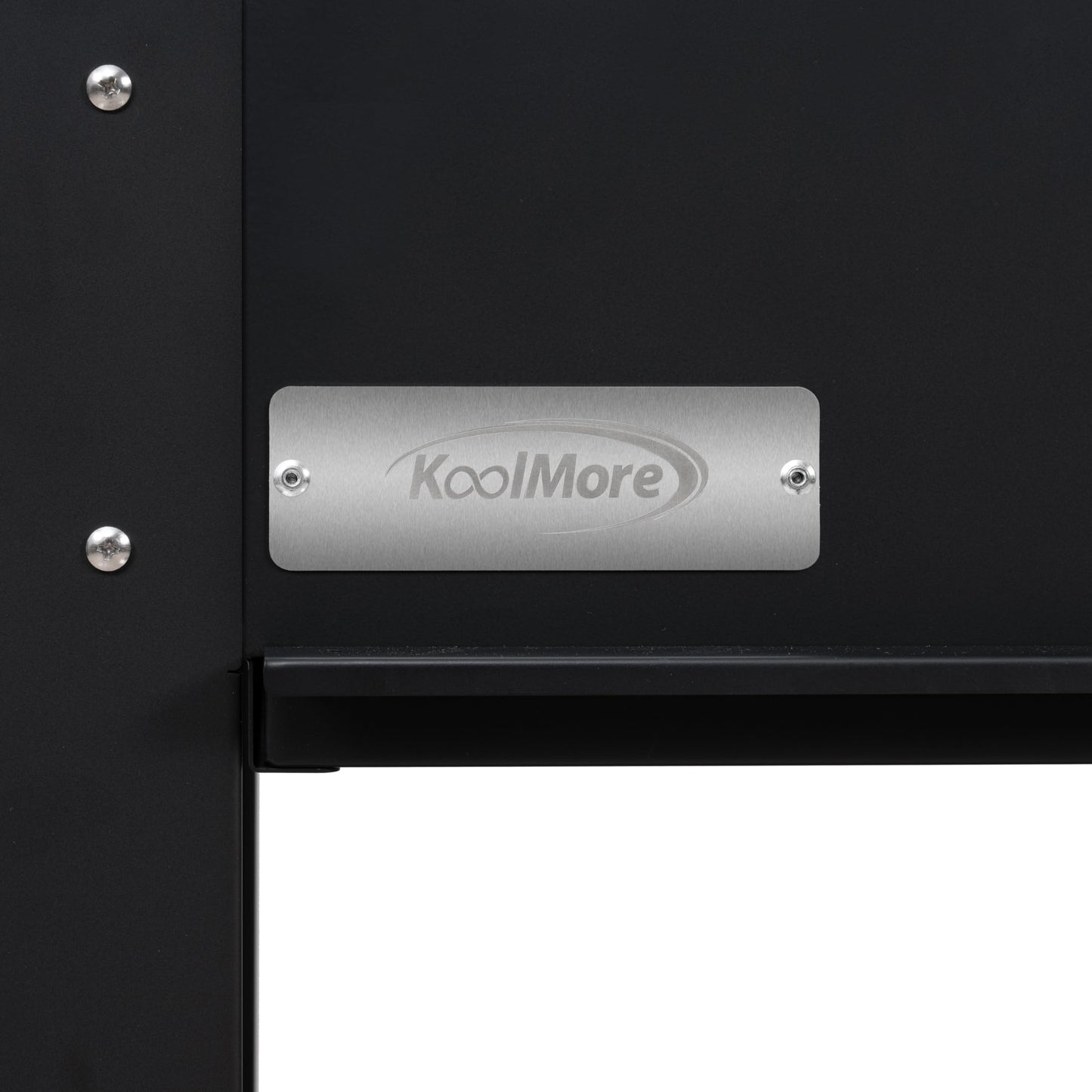 KoolMore 50 in. Charcoal BBQ Grill, Argentine Style Outdoor Grill with Adjustable Grate, Heavy Duty Barbecue Grill, Black