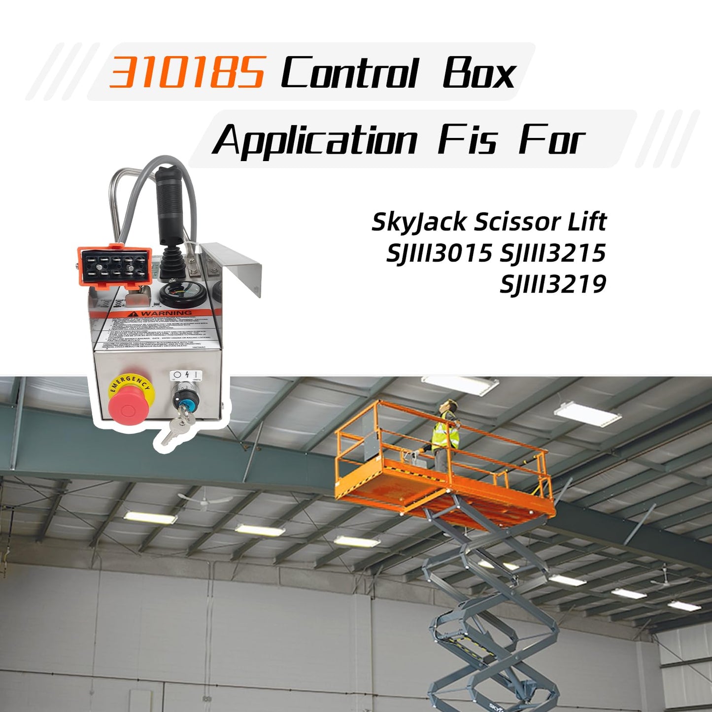 SAIYIS 310185 129674 Control Box for SkyJack Scissor Lift SJIII3015 SJIII3215 SJIII3219