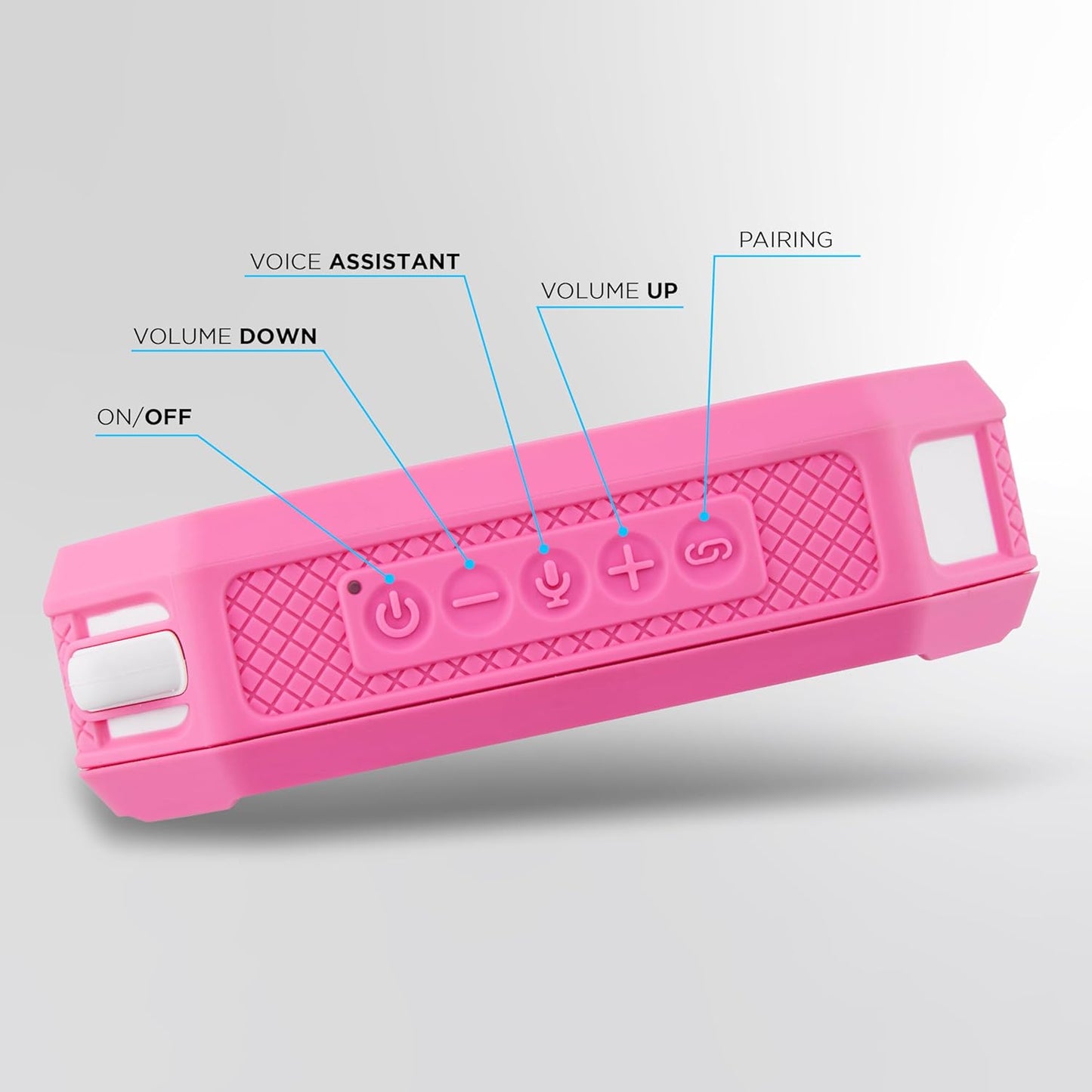 Altec Lansing 2.0, IP67 12h Portable Bluetooth Speaker HYDRAMINI Waterproof, Portable Speaker, Playtime, Wireless