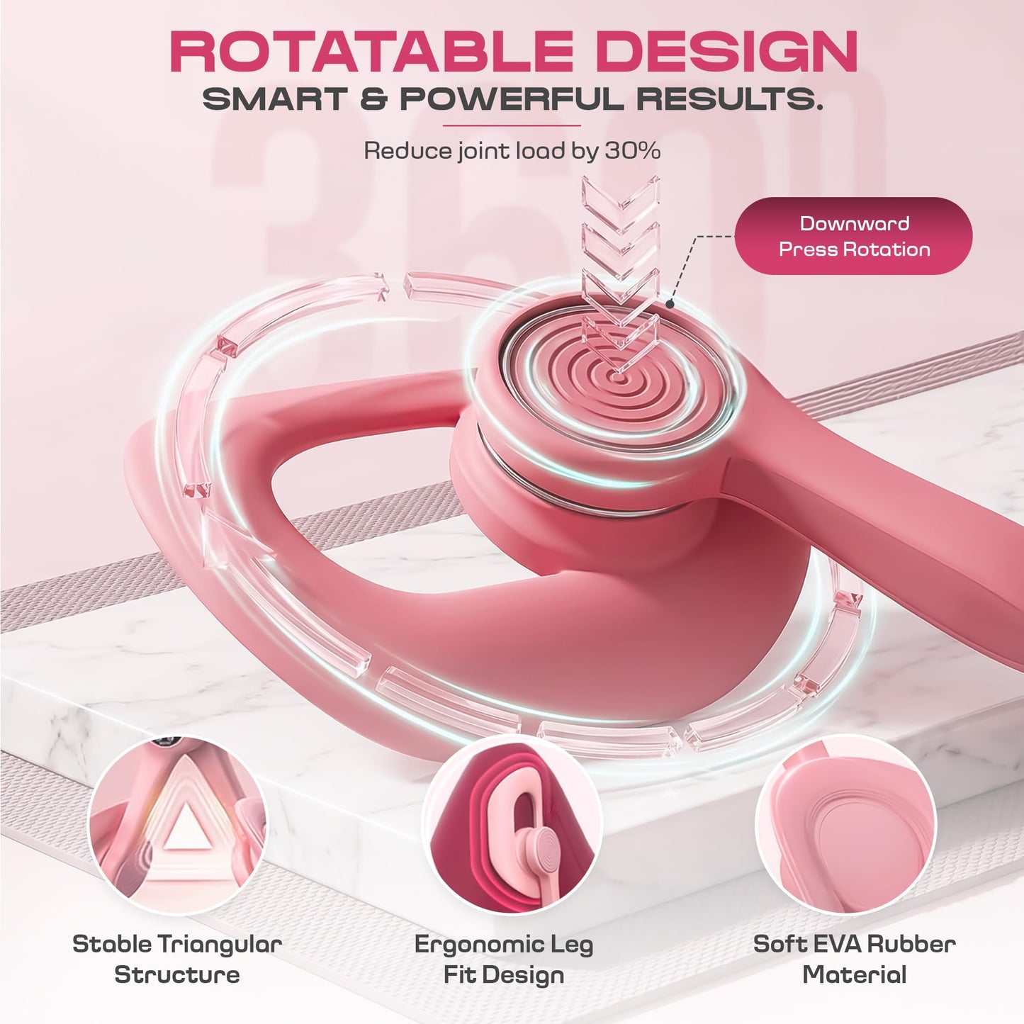 Thigh Trainer Master with 5 Resistance Bands, Ultimate Kegel Exerciser, Pelvic Floor Muscle | Thigh Hip Master Trainer Inner Thigh Exerciser | Pelvic Floor Trainer for Women