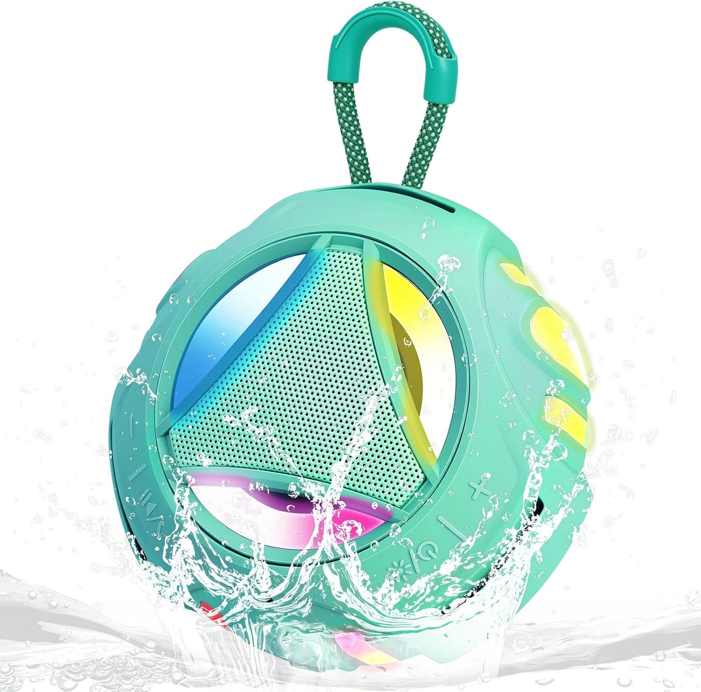 VANDVIBE IPX7 24H Portable Bluetooth Speaker, Waterproof Shower Speaker, Wireless Outdoor Speakers, Floating, Built