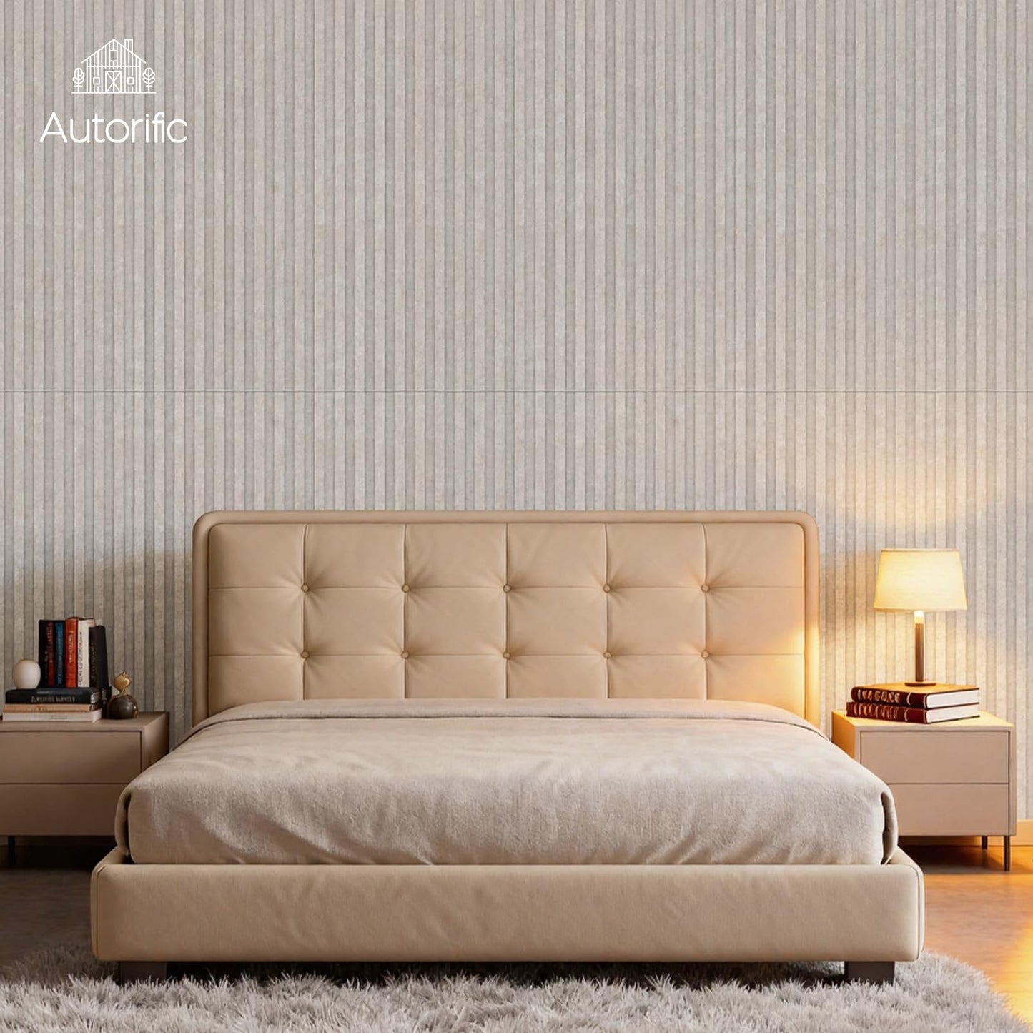 8 Pack Acoustic Panels, Bilayer Sound Absorbing Panels,47.2” x 23.6”x 0.72”Sound Proof Panels for Walls,Decorative Sound Panels, High-Density Acoustic Wall Panels, Camel
