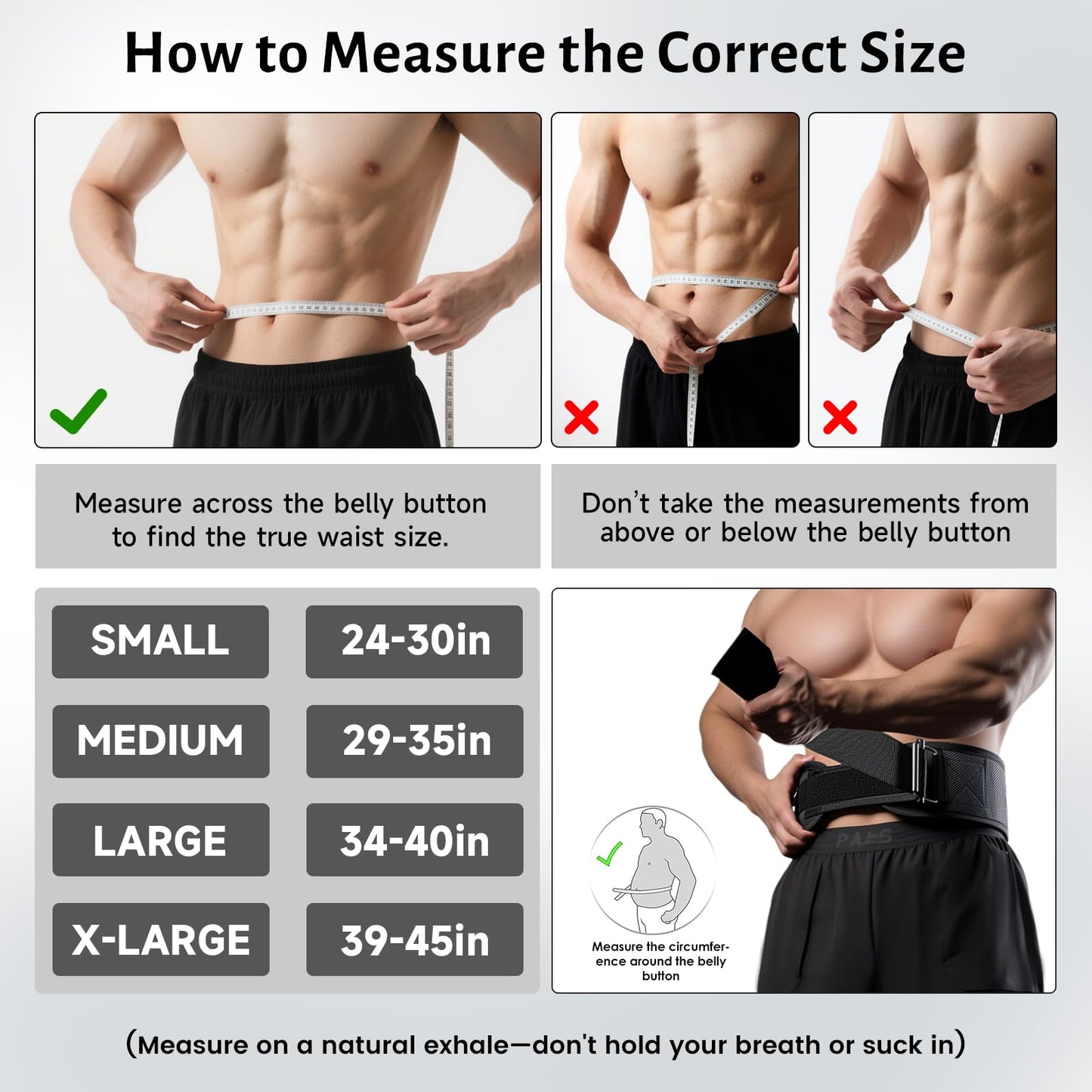 MANUEKLEAR Gym Weight Lifting Belt Weight Lifting Workout Weightlifting Powerlifting Belt for Men Women - 7.5inch - Bodybuilding Fitness Back Support for Cross Training, Squats, Lunges