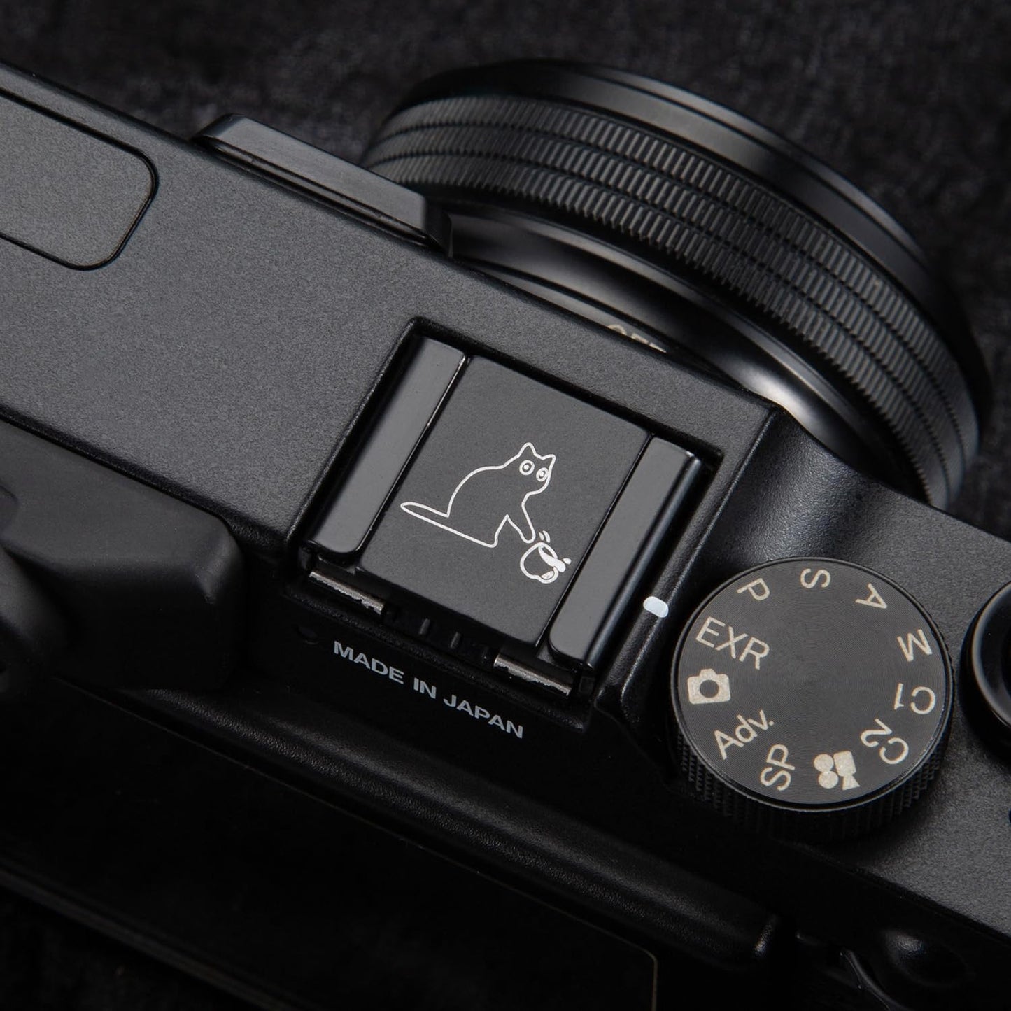 Set X100VI X100V X-M5 X-E5 X-T4 X-T3 (CAT-01-Hot Camera Metal Hot Shoe Cover Shutter Buttons Protector for Fujifilm